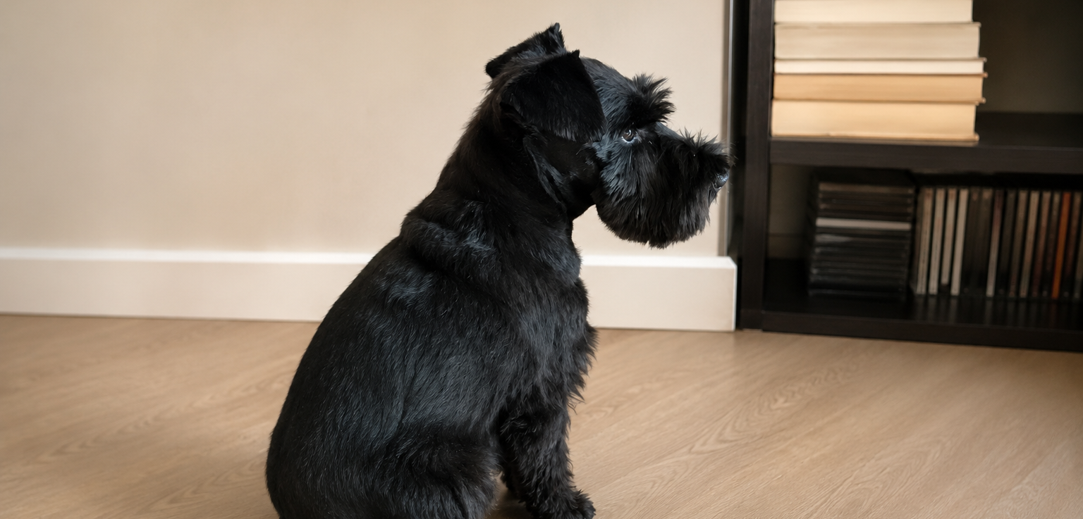 Cachorro de Schnauzer Miniatura criado en casa en Cáceres